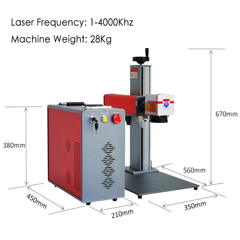 Marqueur laser à fibre portabl - Industrial Grade Laser Engraver avis et prix