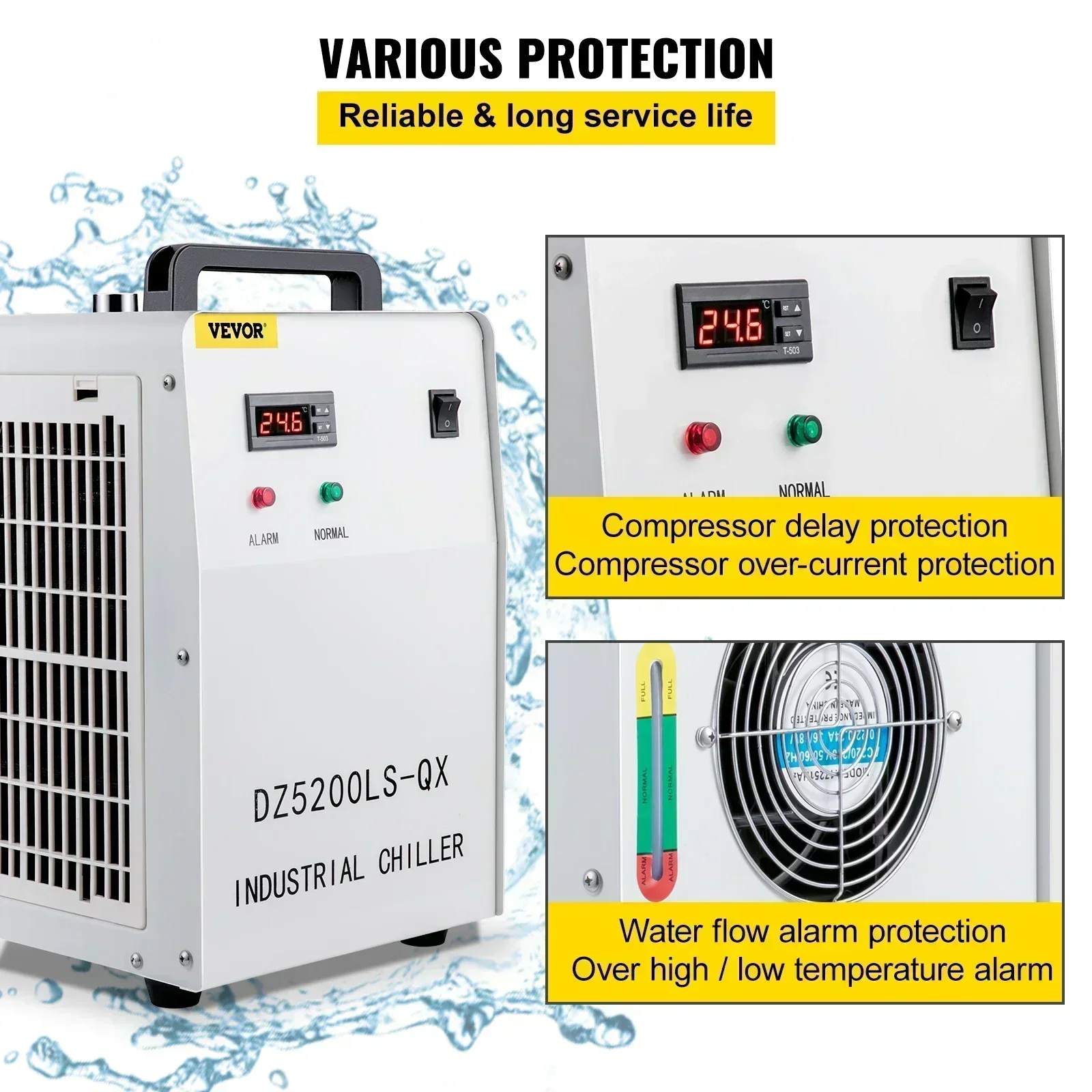 SIHAO CNC refroidisseur d'eau  - Laser Chiller Water Cooler avis et prix
